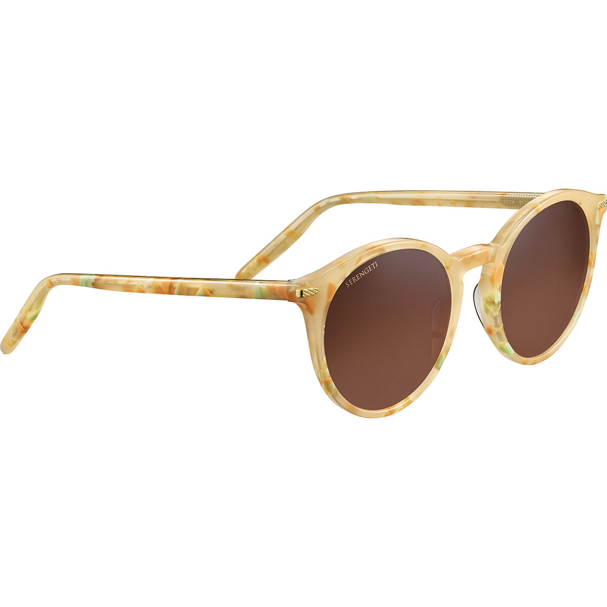 LEONORA, Shiny Peach Marble-Mineral Polarized Drivers Gradient Cat 2 to 3, hi-res image number null